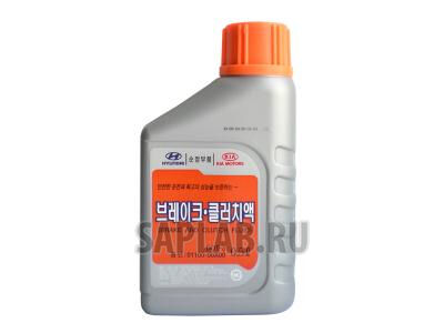 Купить Hyundai / kia 0110000A00 Тормозная жидкость dot 3, 