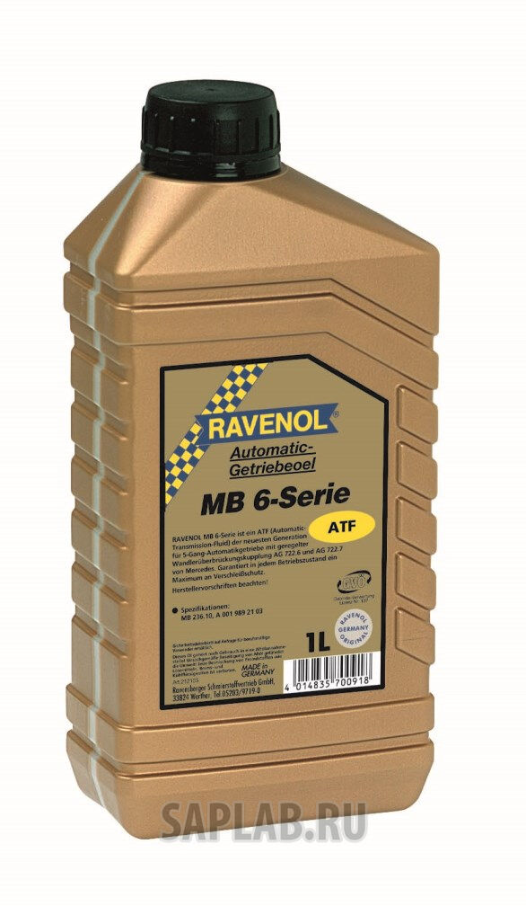 Купить Ravenol 4014835700918  MB 6-SERIE ATF, 1л