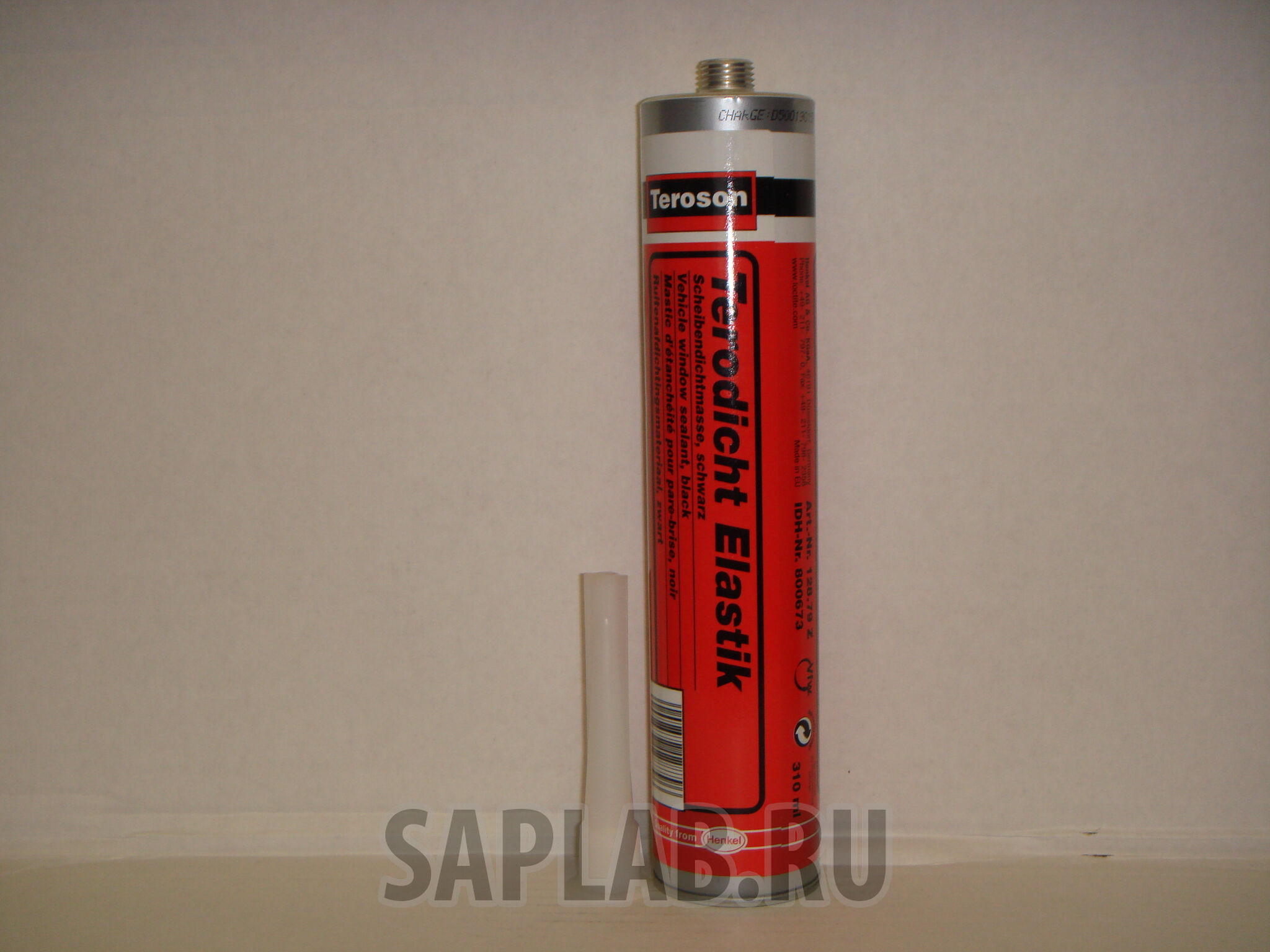 Купить Teroson 800673 Герметик для уплотнения стекол (черный), 310мл