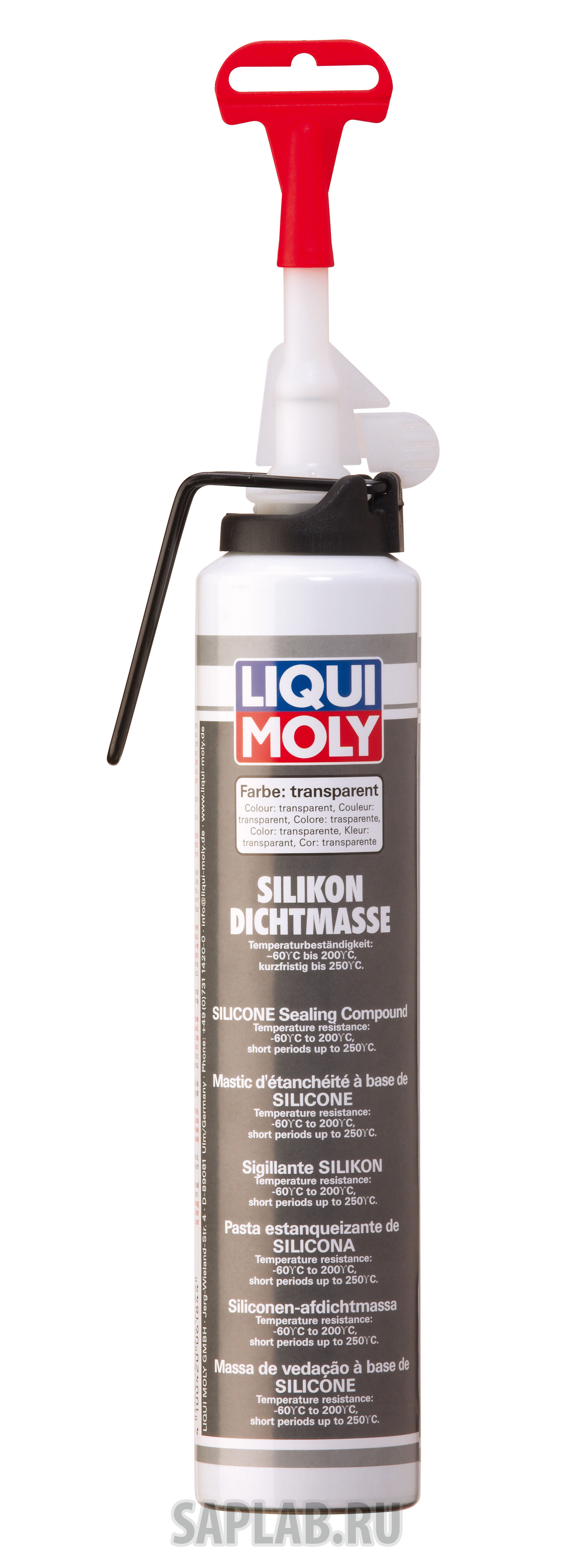 Купить Liqui moly 6184 Силиконовый герметик  Silikon-Dichtmasse transparent