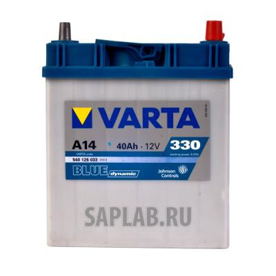 Купить Varta 540126033 Blue Dynamic14 40/Ч 540126033