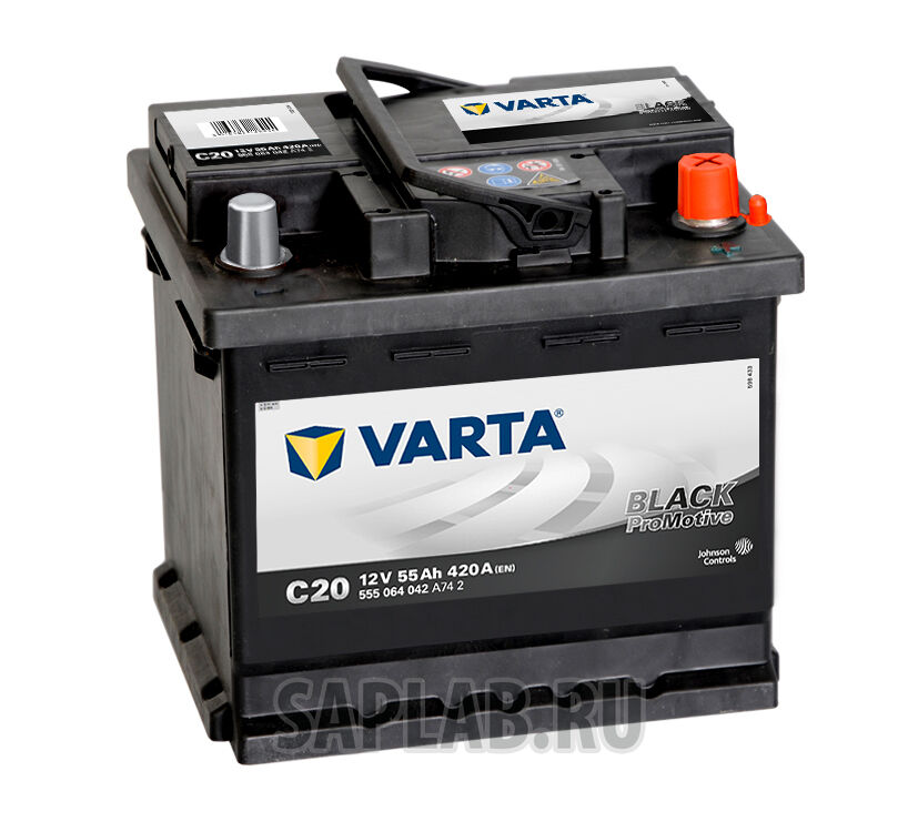 Купить Varta 555064042 Promotive Black C20 55/Ч 555064042