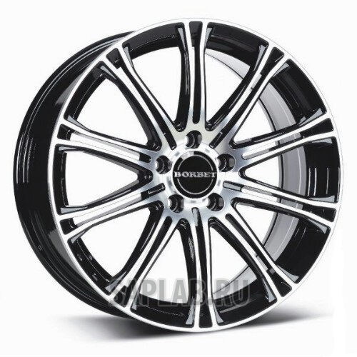 Купить Borbet WHS101889 CW1/5 18/8 ET40 Schwarz poliert