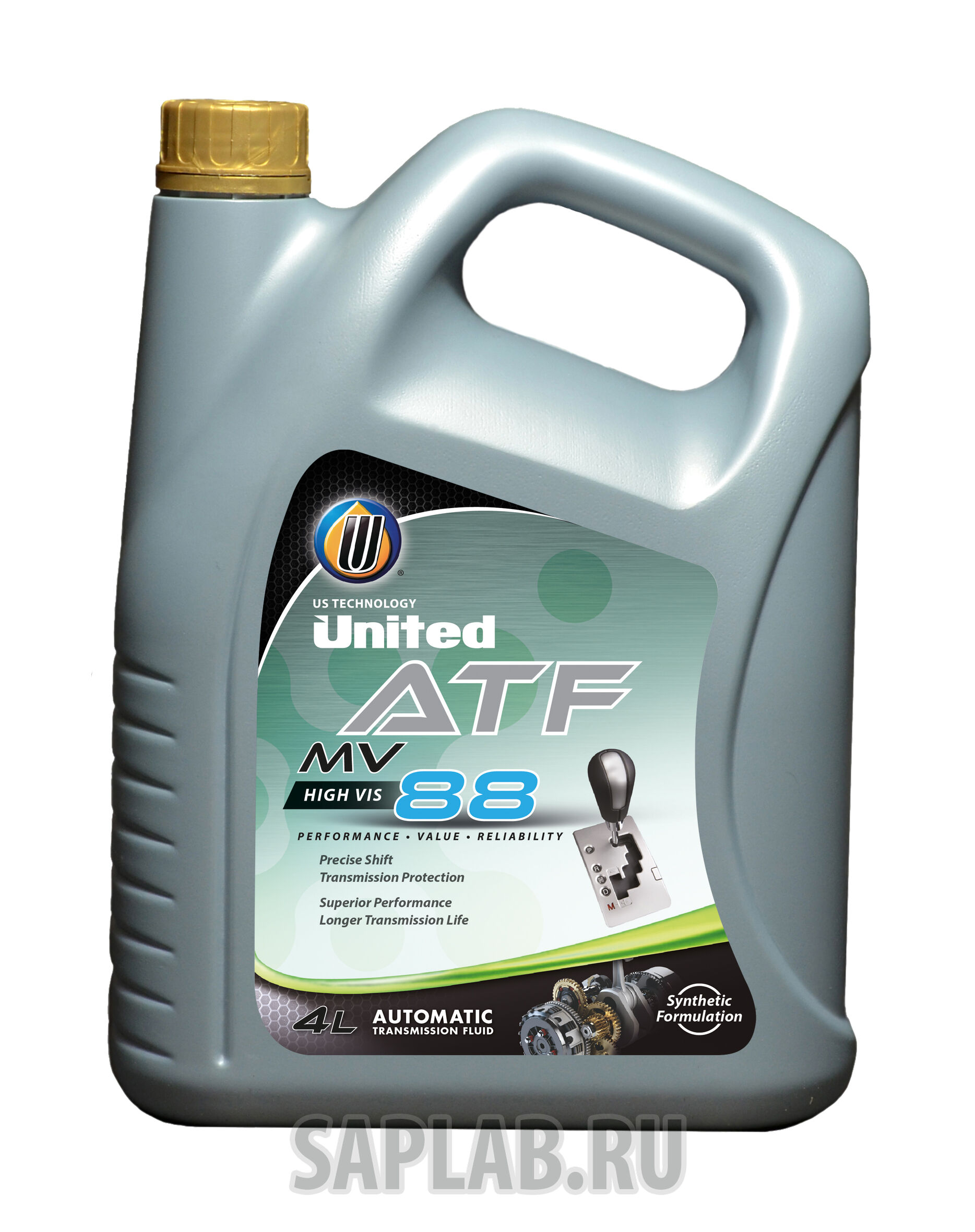 Купить United 8886351344459 Жидкость для АКПП (High VIscosity) Red ATF 88
