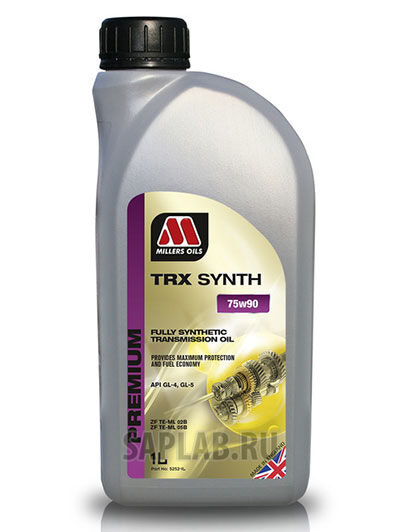 Купить Millers oils 5252JRR Трансмиссионное масло TRX Synth 75W90, 1л