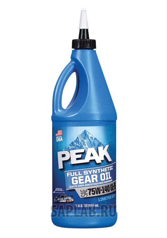 Купить Peak P4GS776  Synthetic Gear Oil 75W-140 (0.946Л)