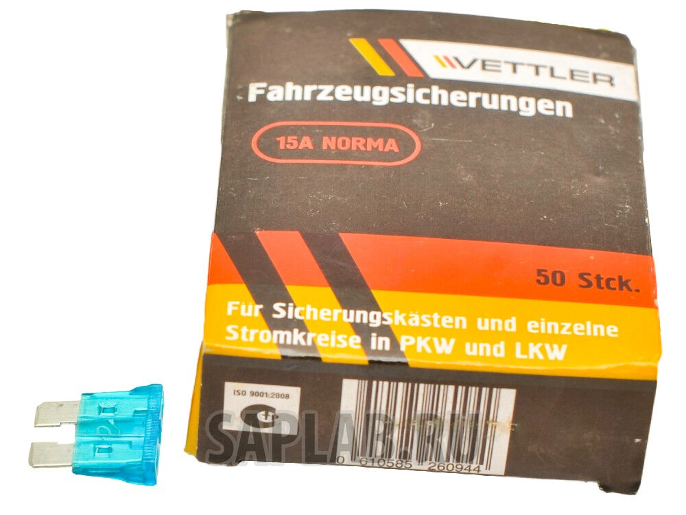 Купить Vettler 15A Предохранитель Vettler