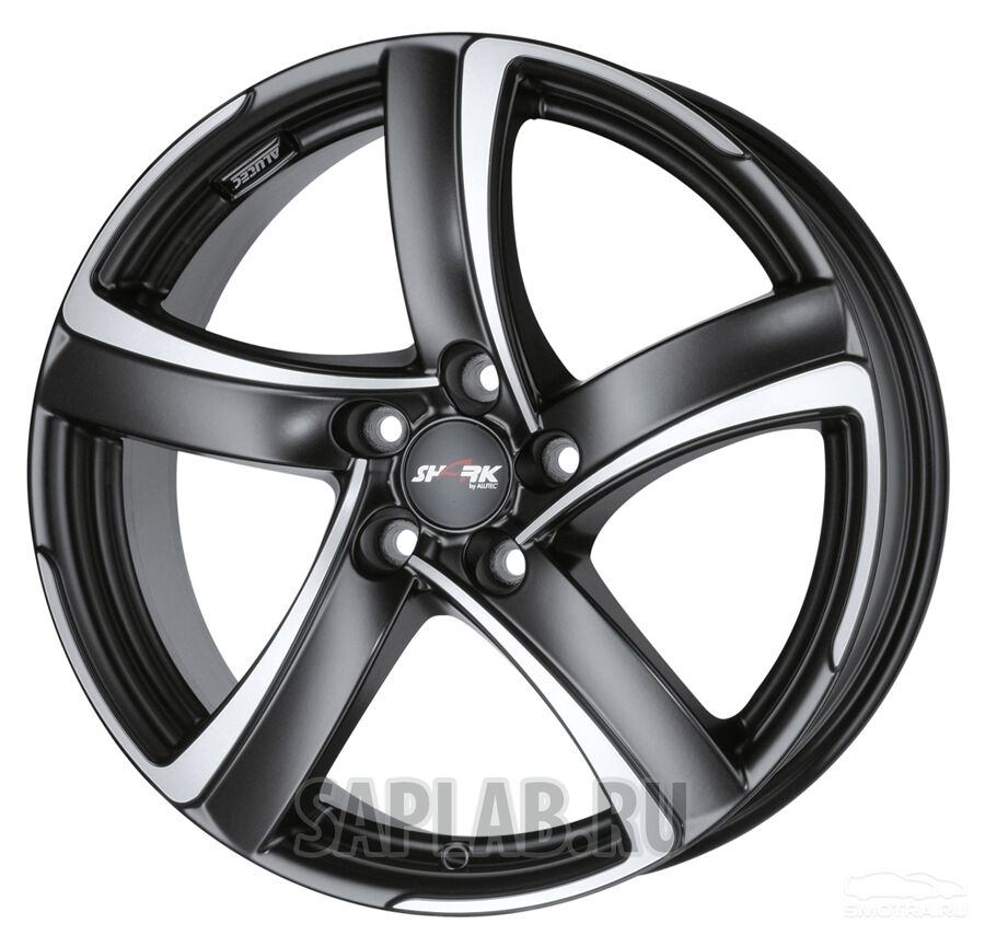 Купить Alutec WHS027549 Shark 16/7 ET38 Racing black front polished