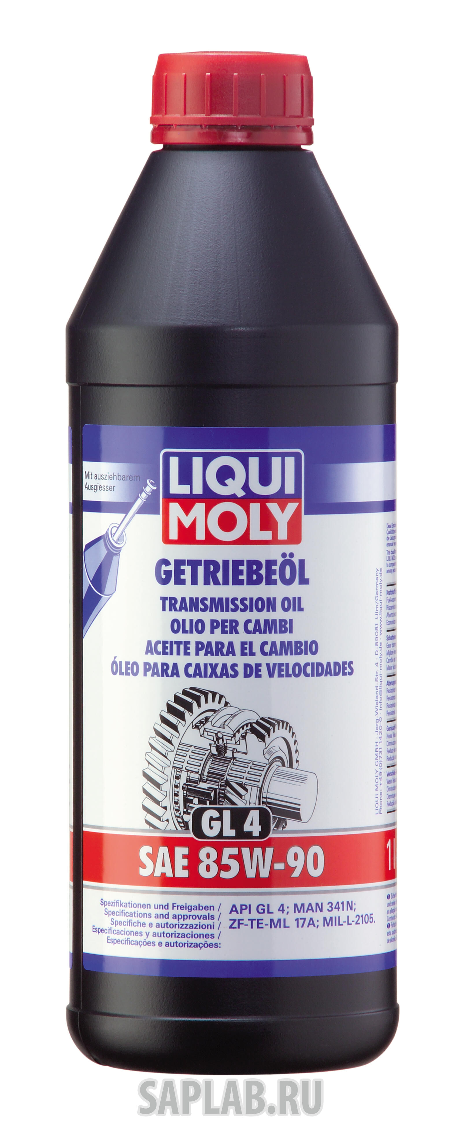 Купить Liqui moly 1954 Трансмиссионное масло Getriebeoil SAE 85W-90