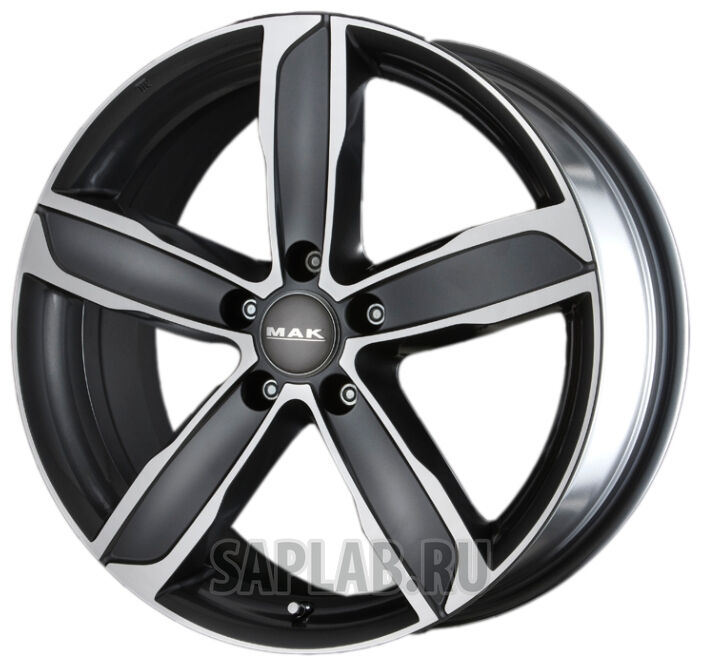 Купить Mak WHS062493 Stadt 18/8 ET39 Gun metallic - mirror face