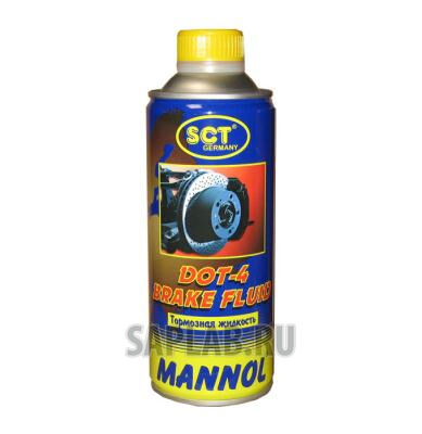 Купить Mannol 4036021889405 Тормозная жидкость Brake Fluid DOT-4, 0.5л