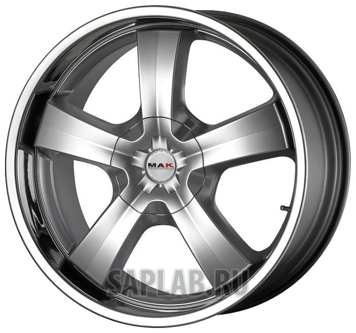 Купить Mak WHS058988 G-Five 20/9 ET35 Hyper silver steel lip