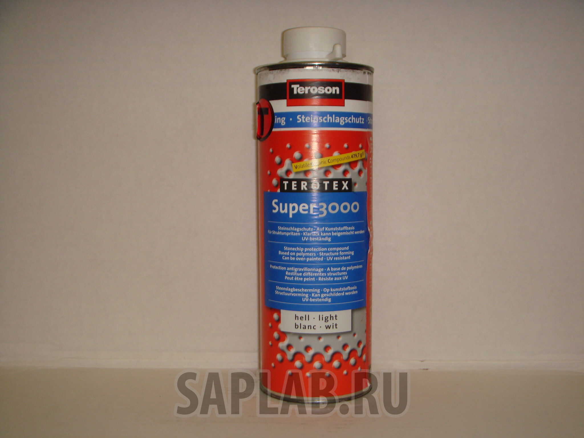 Купить Teroson 782601 Антиграв.для защиты порогов от щебня (св.-беж.), 1л