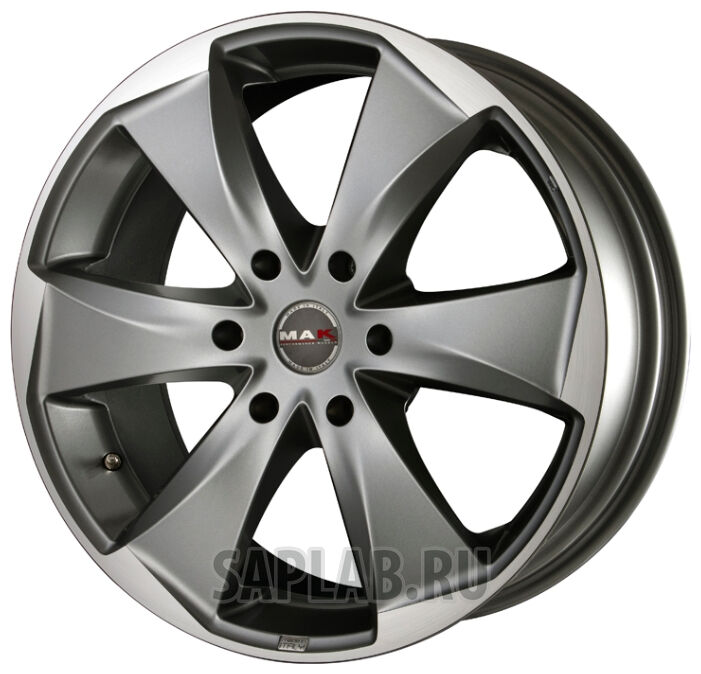 Купить Mak WHS058124 Raptor6 20/9 ET38 Graphite mirror face