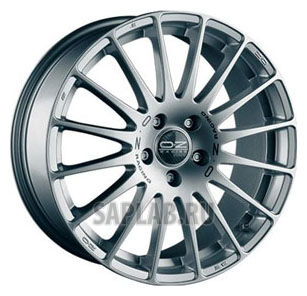 Купить Oz WHS057400 Superturismo GT 19/8 ET38 Race silver + black lettering