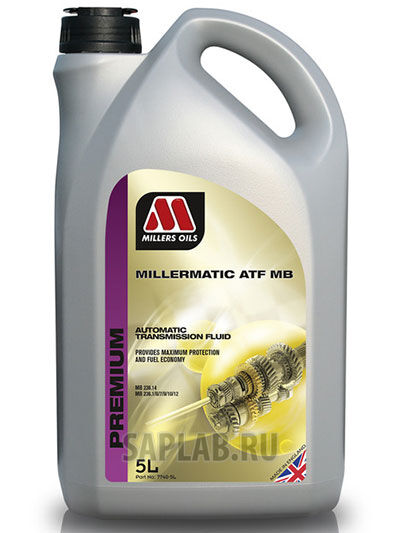 Купить Millers oils 7740GRR Жидкость для автоматических трансмиссий Millermatic ATF MB, 5л
