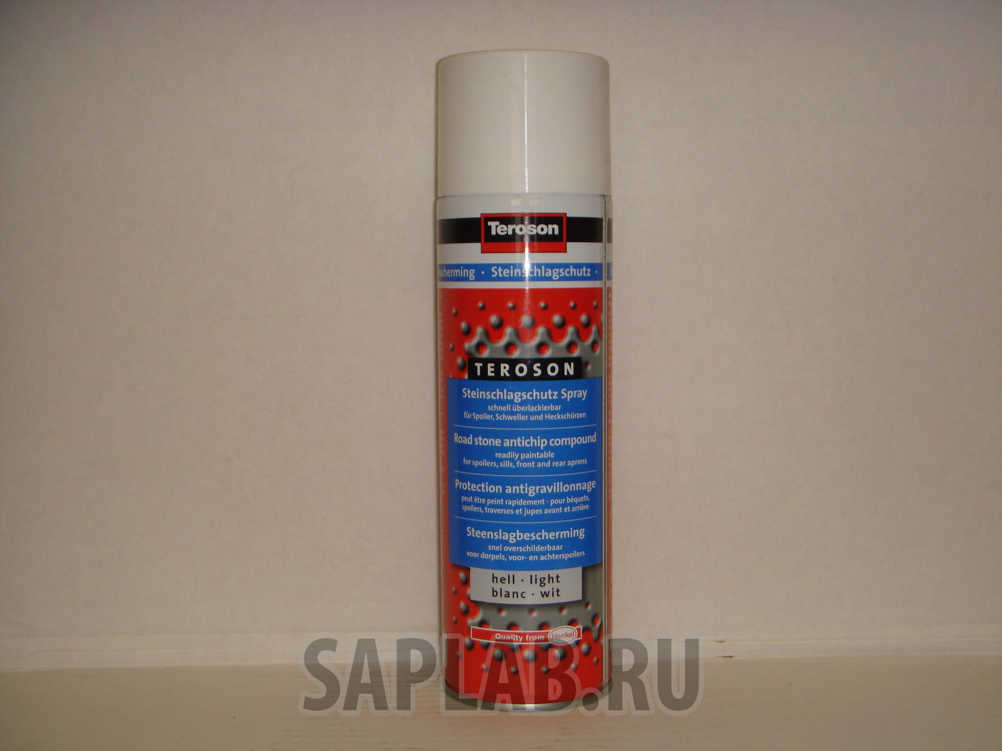 Купить Teroson 787528 Антигравийный спрей для защиты порогов от щебня(свет.), 500 мл